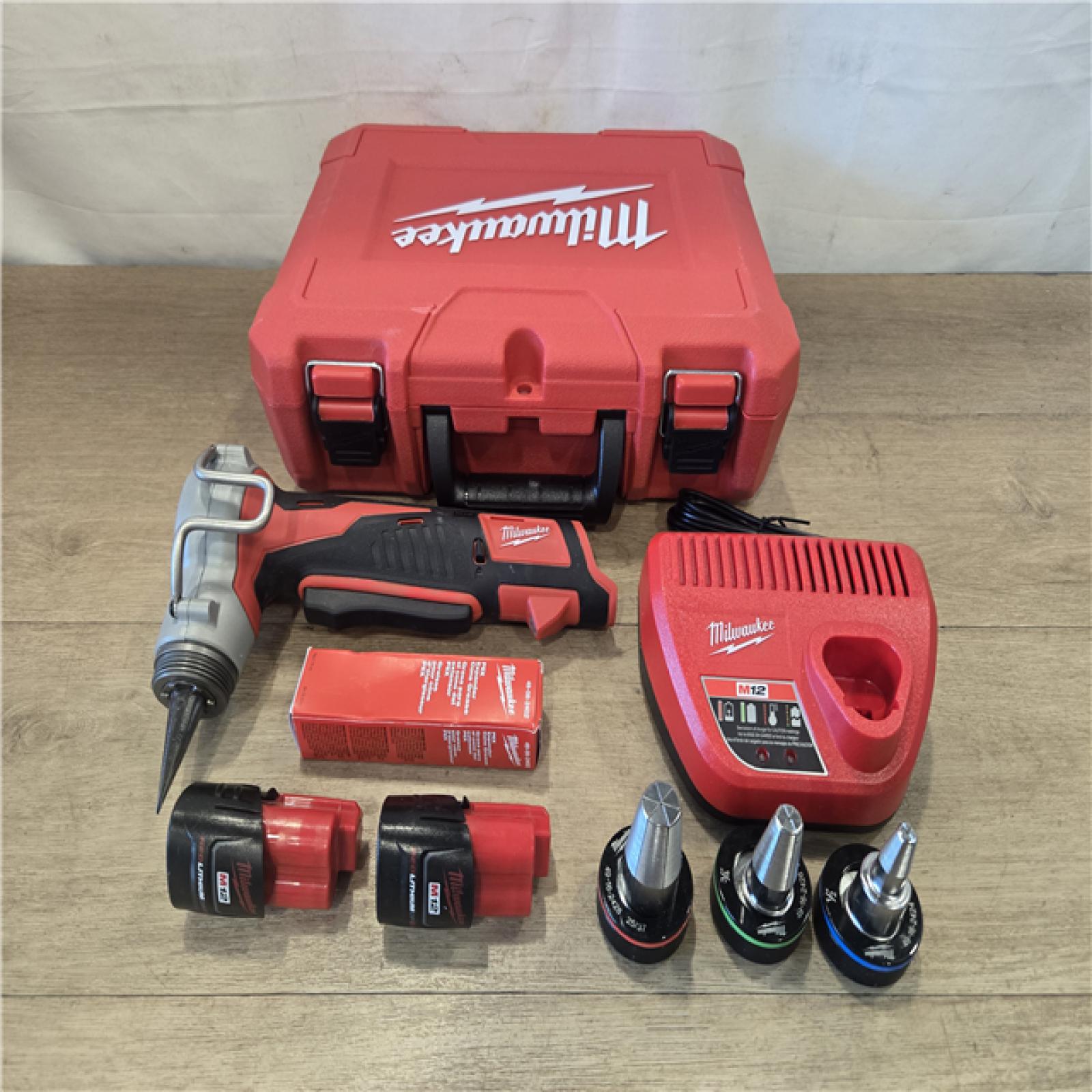 AS-IS Milwaukee Cordless PEX Expansion Tool Kit