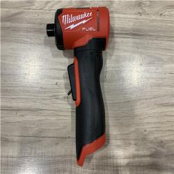 AS-IS Milwaukee FUEL 12V Lithium-Ion Brushless Cordless 1/4 in. Right Angle Die Grinder (Tool-Only)