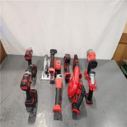 AS-IS- Milwaukee 18-Volt Lithium-Ion Cordless (9-Tool) Combo Kit