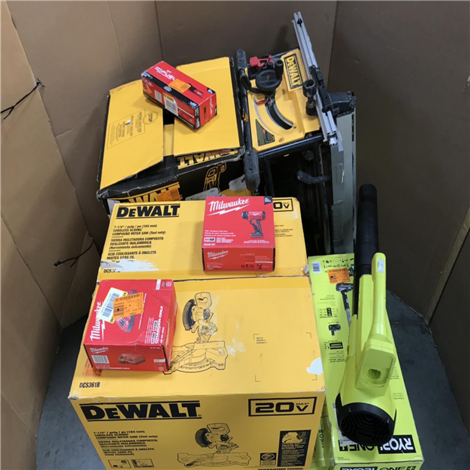 CALIFORNIA AS-IS TOOL PALLET