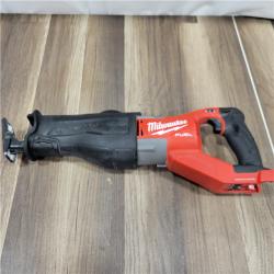 AS-IS Milwaukee M18 Fuel 18V Brushless Super Sawzall Reciprocating Saw 2722-20 (Bare Tool)