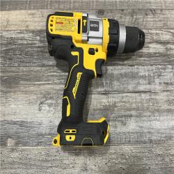 AS-IS DEWALT 20V MAX Brushless Cordless 1/2 in. Hammer Drill/Driver with FLEXVOLT ADVANTAGE (Tool Only)