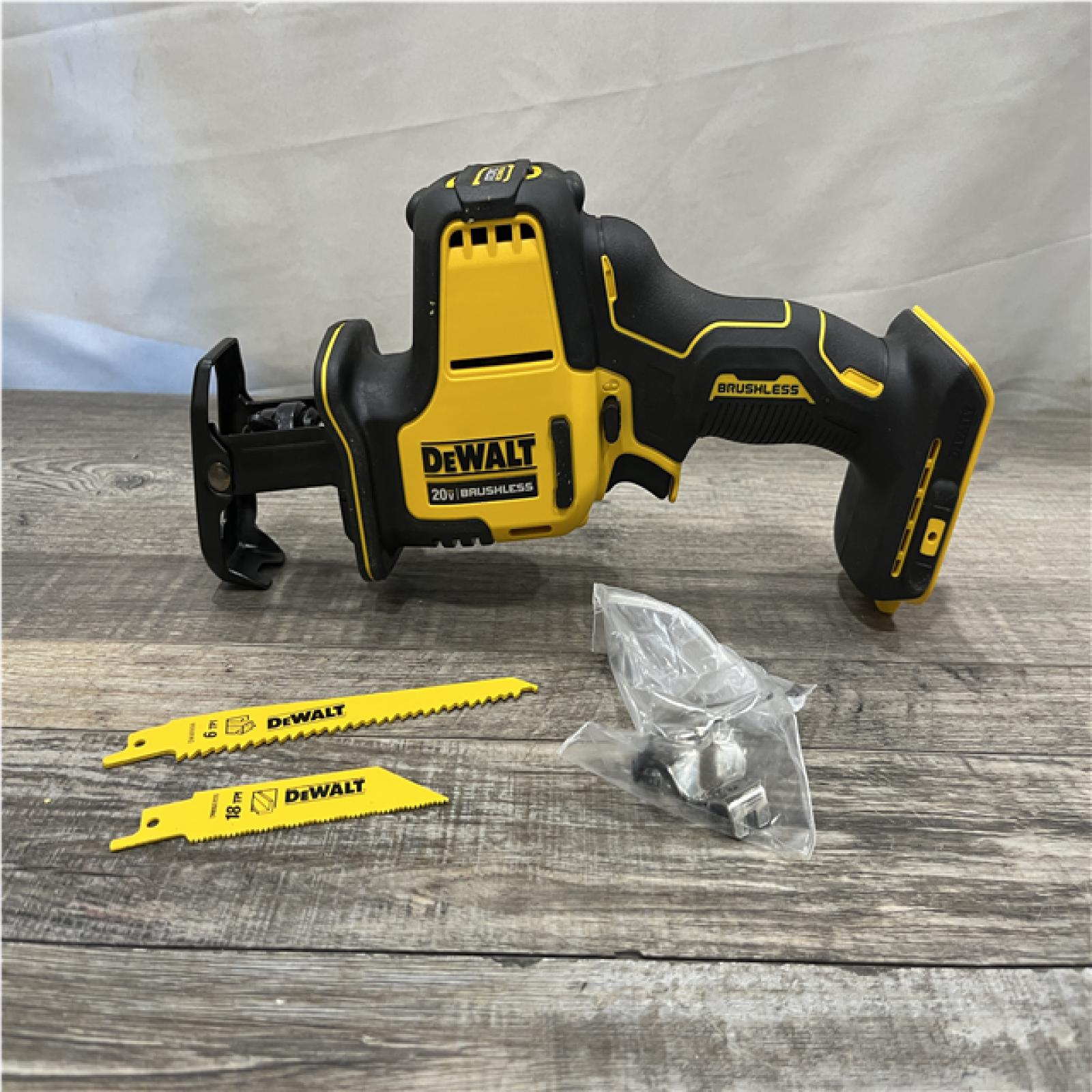 AS-IS DEWALT ATOMIC 20V MAX Cordless Brushless Compact Reciprocating Saw (Tool Only)