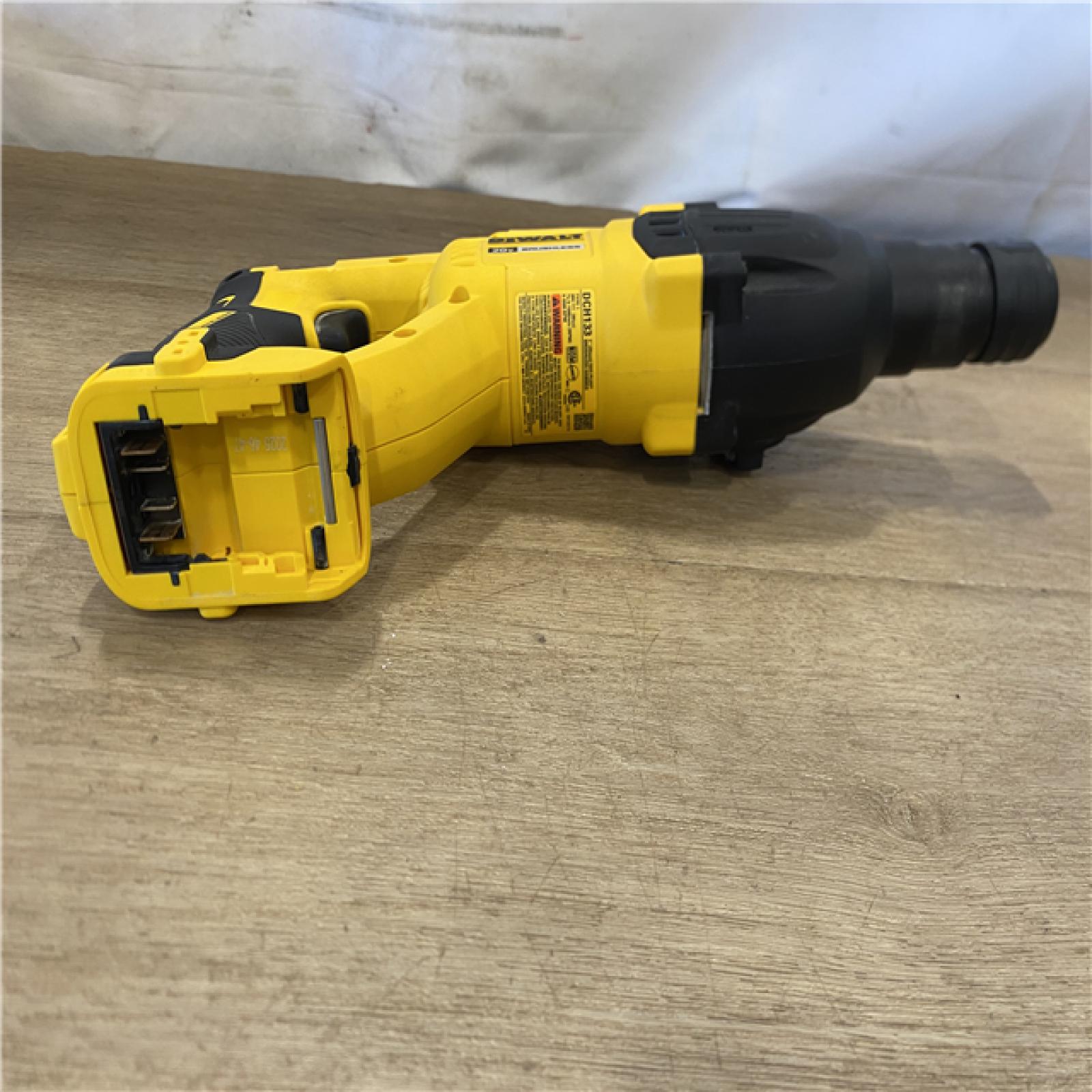 AS-IS DEWALT 20V MAX Cordless Brushless 1 in. SDS Plus D-Handle Concrete and Masonry Rotary Hammer (Tool Only)