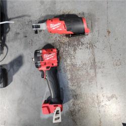 HOUSTON LOCATION - AS-IS MILWAUKEE 2 TOOL COMBO KIT W/ (2) BATTERY & CHARGER