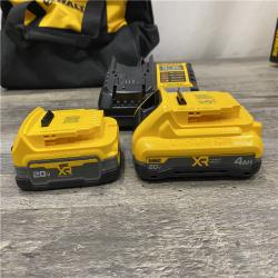 AS-IS DEWALT 20V XR Lithium-Ion Cordless 2-Tool Combo Kit