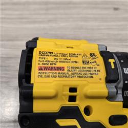 AS-IS DEWALT ATOMIC 20V Cordless 1/2 in. Compact Hammer Drill Kit