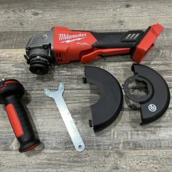 AS-IS Milwaukee FUEL 18V Lithium-Ion Brushless Cordless 4-1/2 in./5 in. Grinder w/Paddle Switch (Tool-Only)