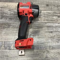 AS-IS Milwaukee FUEL 18V Lithium-Ion Brushless Cordless 1/2 in. Mid-Torque Impact Wrench with Friction Ring Kit