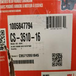 Phoenix LIKE NEW ECHO 16 in. 34.4 cc Gas 2-Stroke Engine Rear Handle Chainsaw