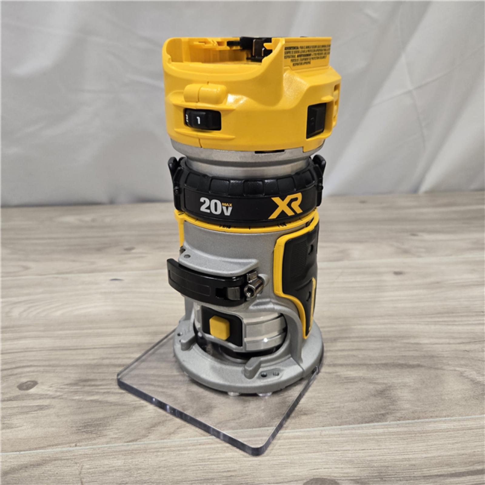 AS-IS Dewalt 20V MAX XR Cordless Compact Router (Tool Only)