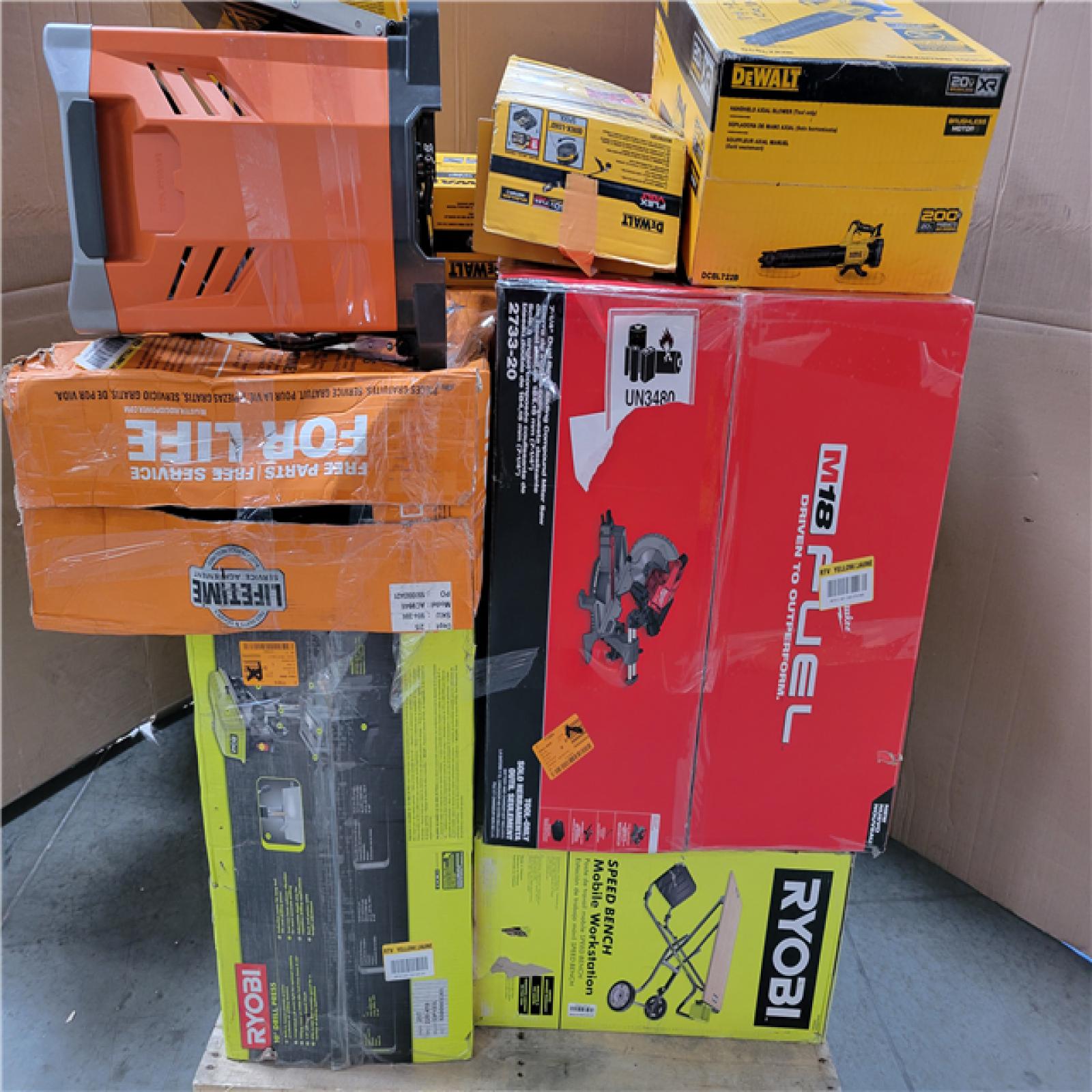 CALIFORNIA AS-IS TOOL PALLET