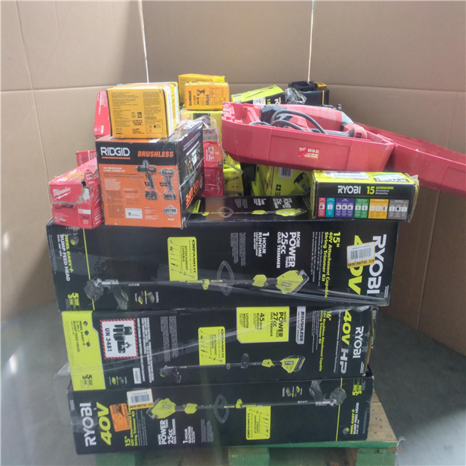 CALIFORNIA AS-IS TOOL PALLET