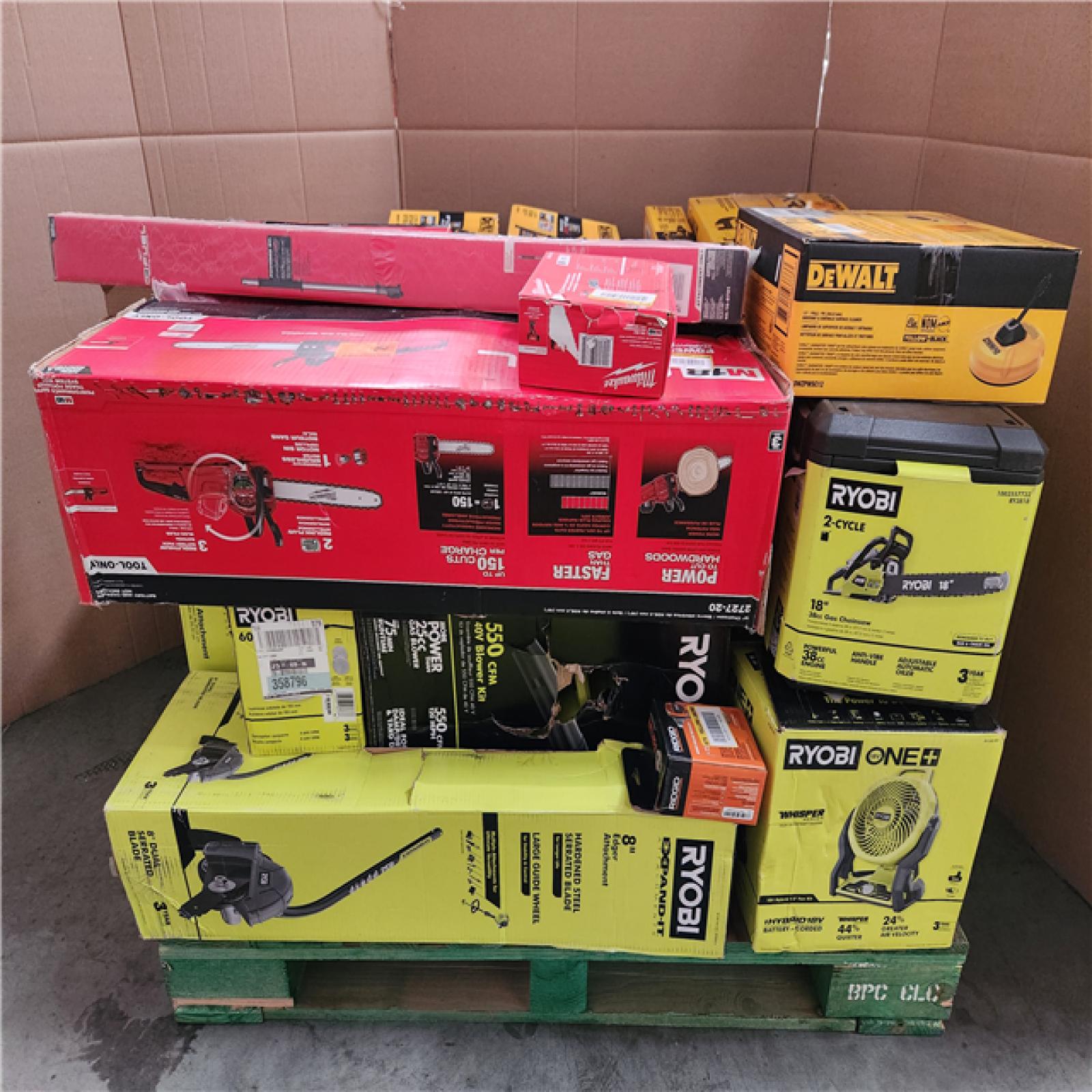 CALIFORNIA AS-IS TOOL PALLET