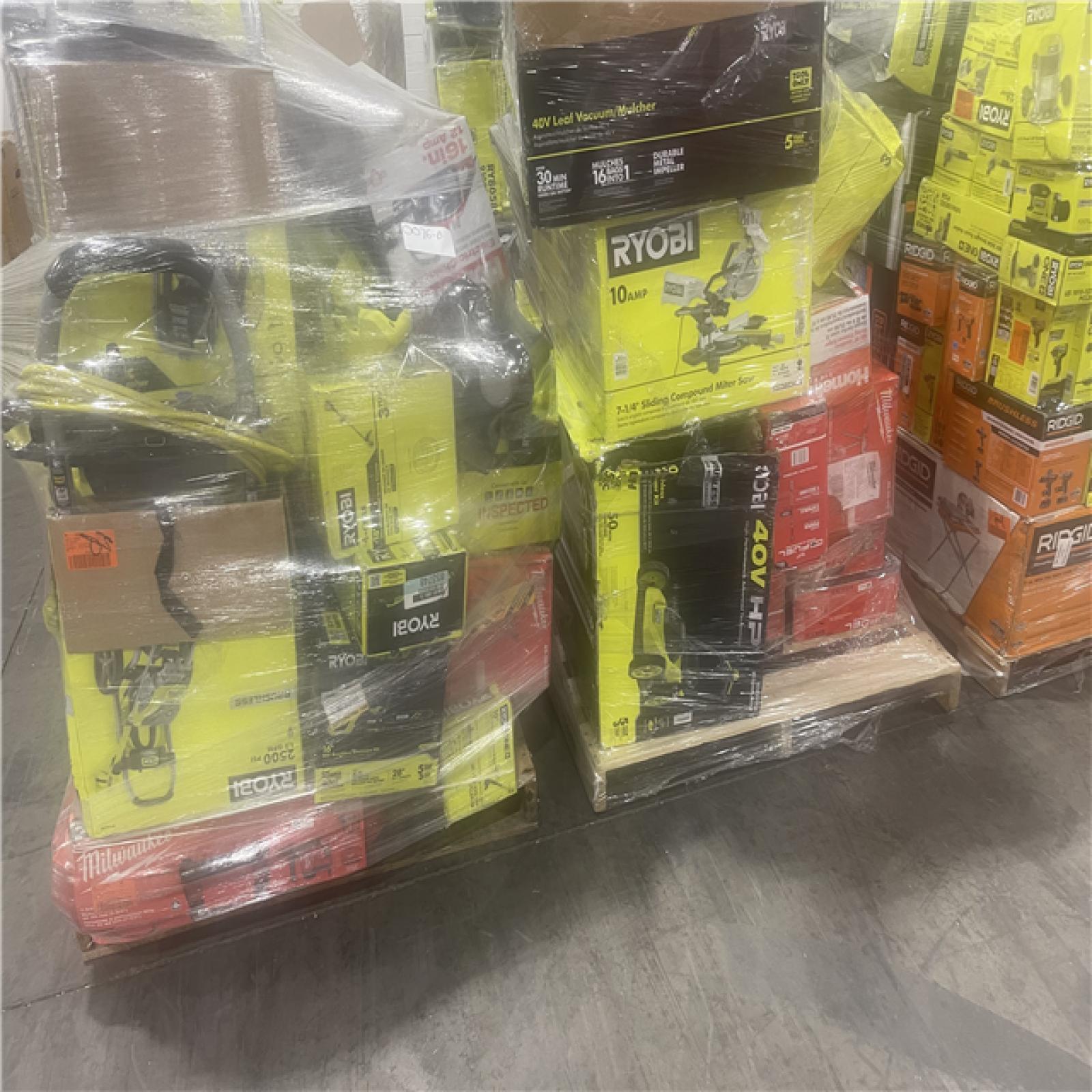 Pittston Location As-Is Power Tools Partial Truckload (13 pallets) 0076-B