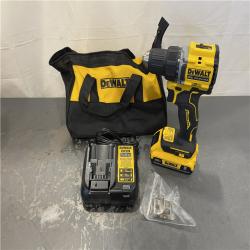 AS-IS - DEWALT ATOMIC COMPACT SERIES 20V MAX* Brushless Cordless 1/2 Drill/Driver Kit
