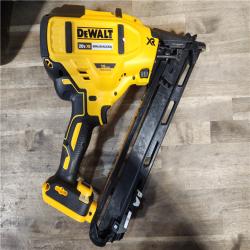 HOUSTON LOCATION - AS-IS DEWALT 20V MAX XR 15 Ga. Cordless 34 Deg Nailer 20 V