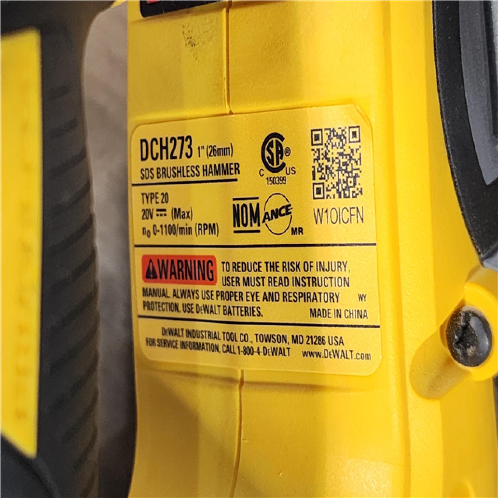 HOUSTON LOCATION - AS-IS DEWALT 20V MAX SDS Rotary Hammer Drill (Tool-Only)