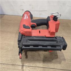 AS-IS  Milwaukee FUEL 18-Volt Lithium-Ion Brushless Cordless Gen II 18-Gauge Brad Nailer (Tool-Only)