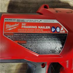 HOUSTON LOCATION - AS-IS M18 FUEL 3-1/2 in. 18-Volt 30-Degree Lithium-Ion Brushless Cordless Framing Nailer (Tool-Only)