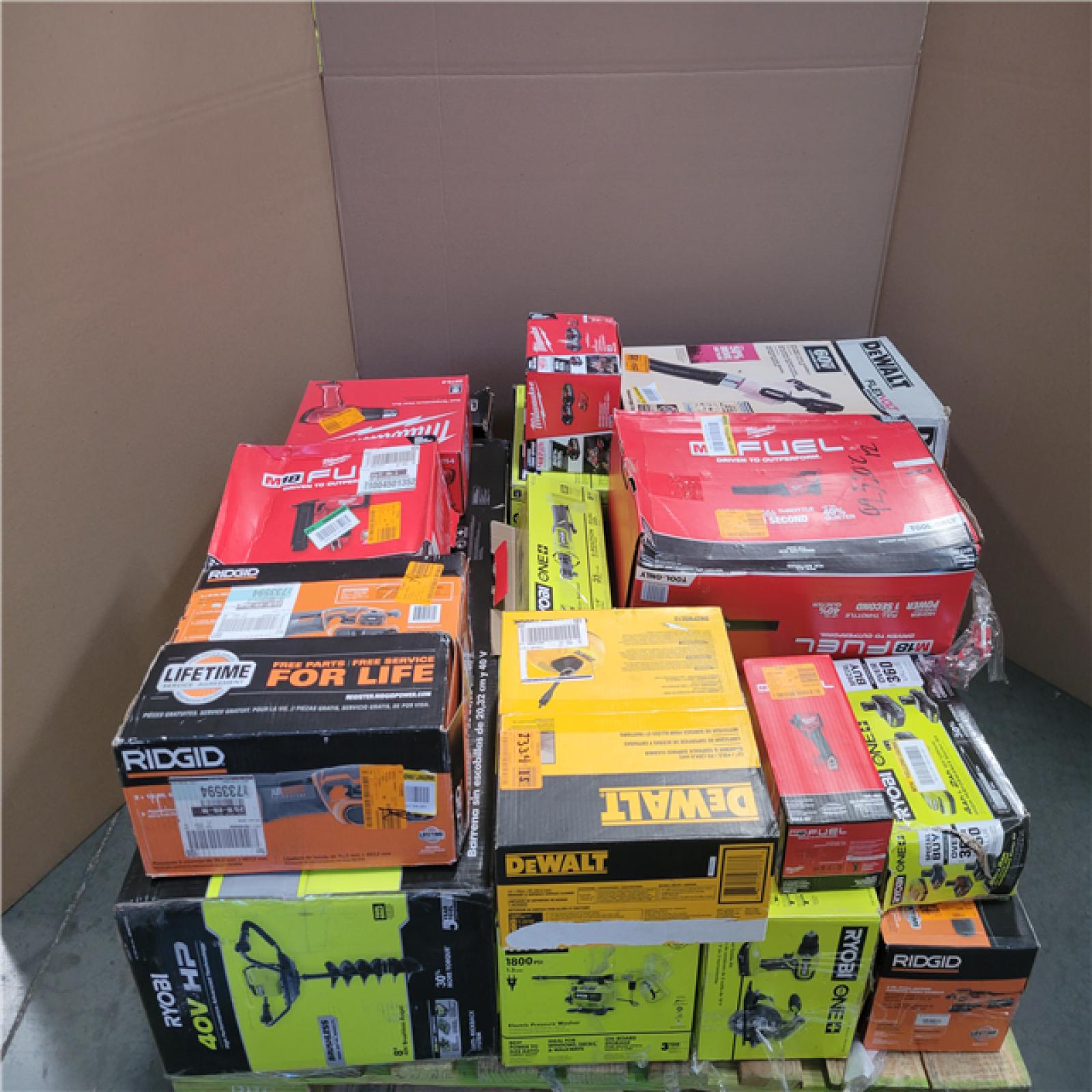 CALIFORNIA AS-IS TOOL PALLET