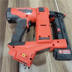 AS-IS MILWAUKEE M18 FUEL 18-Volt Lithium-Ion Brushless Cordless 18-Gauge 1/4 in. Narrow Crown Stapler (Tool-Only)