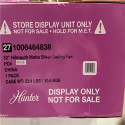 DALLAS LOCATION - HUNTER 52 HILMOUTH MATTE CELLING FAN PALLET (DISPLAY ONLY)