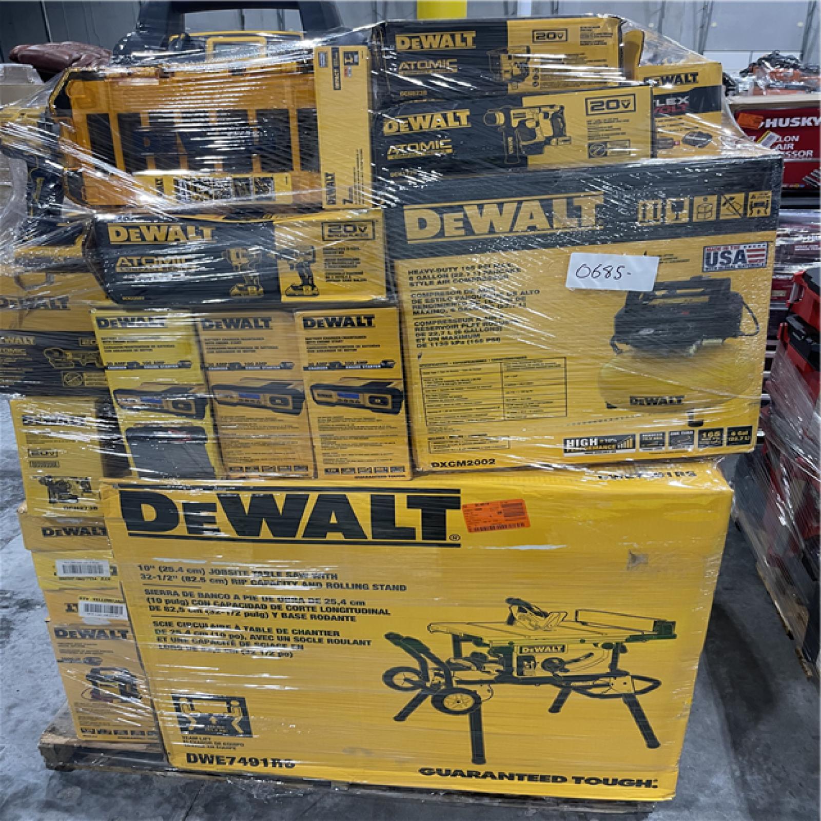 Atlanta Location AS IS Tools & More Full Truckload (26 Pallets) 0685