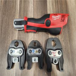 AS-IS- Milwaukee M12 Force Logic Press Tool 1/2 in. to 1 in. Kit