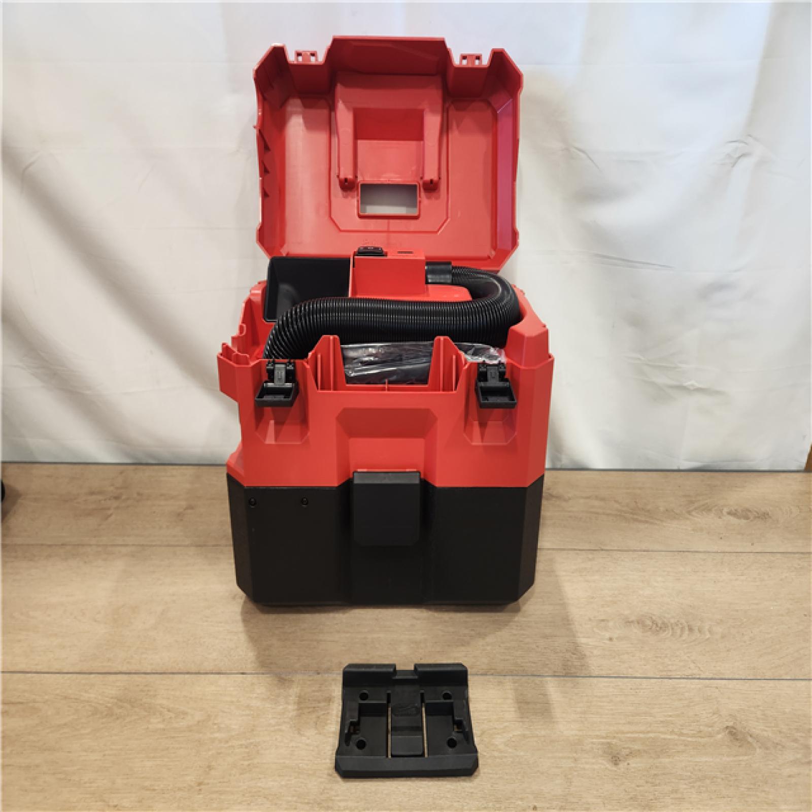 AS-IS- Milwaukee FUEL 12-Volt Lithium-Ion Cordless 1.6 Gal. Wet/Dry Vacuum (Vacuum-Only)