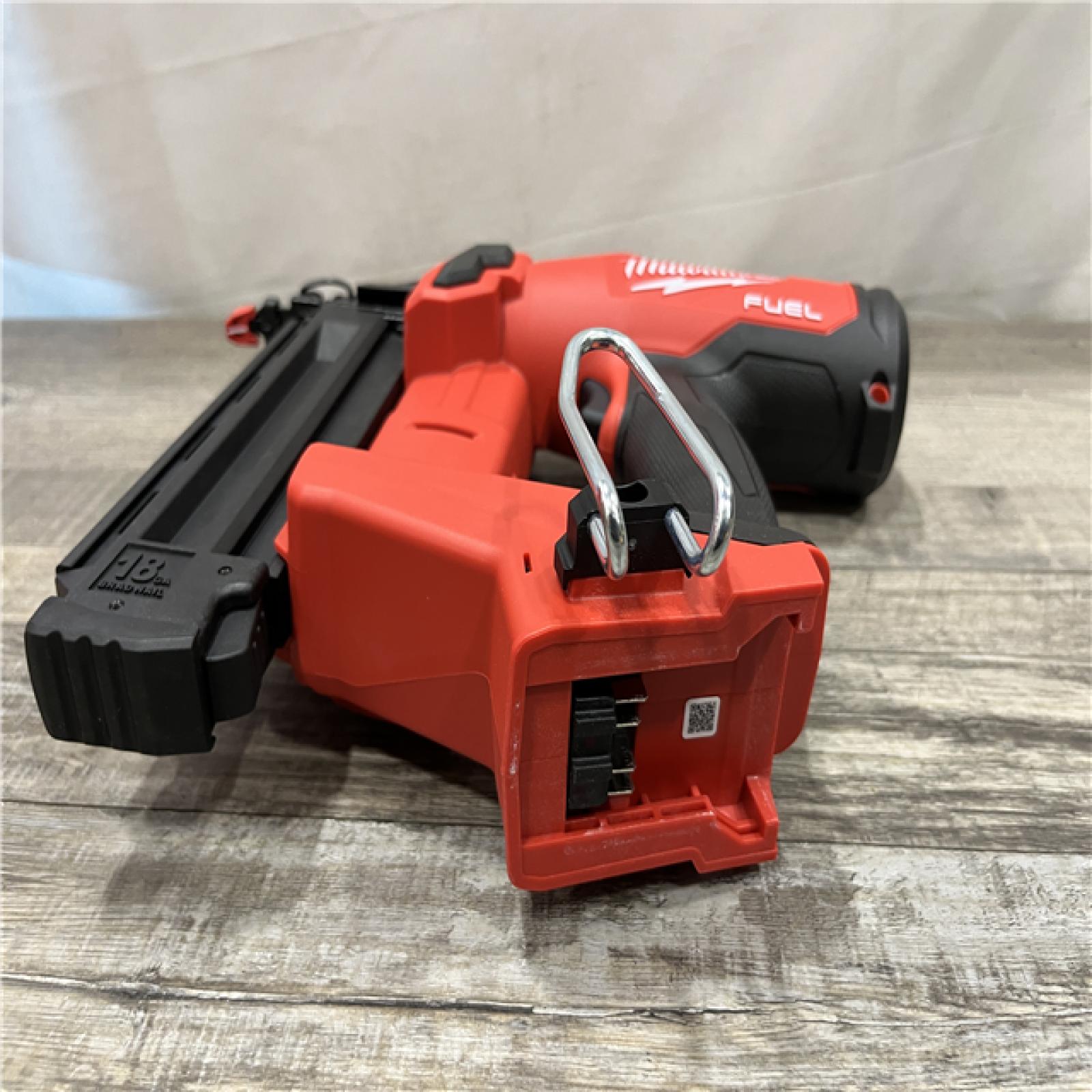 AS-IS Milwaukee FUEL 18-Volt Lithium-Ion Brushless Cordless Gen II 18-Gauge Brad Nailer (Tool-Only)