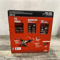 NEW - Milwaukee FUEL 18V Lithium-Ion Brushless Cordless 4-1/2 in./5 in. Grinder w/Paddle Switch (Tool-Only)