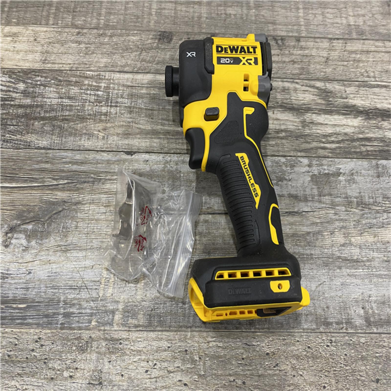 AS-IS DEWALT 20V MAX* XR Brushless Cordless 1/4 Quiet Hydraulic Impact Driver (Tool-Only)