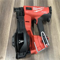AS-IS Milwaukee  FUEL 18-Volt Lithium-Ion Brushless Cordless Coil Roofing Nailer (Tool Only)