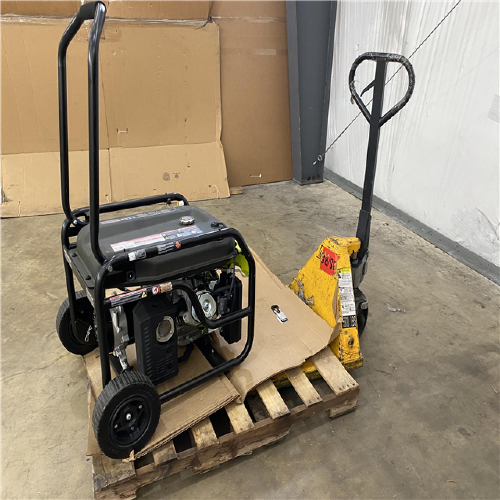 Houston Location - AS-IS Ryobi Easy Start 6,500 Running Watts 8,125 Starting Watts Generator