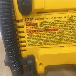 as-is DEWALT 20V MAX Cordless Electric Portable Inflator (Tool Only)