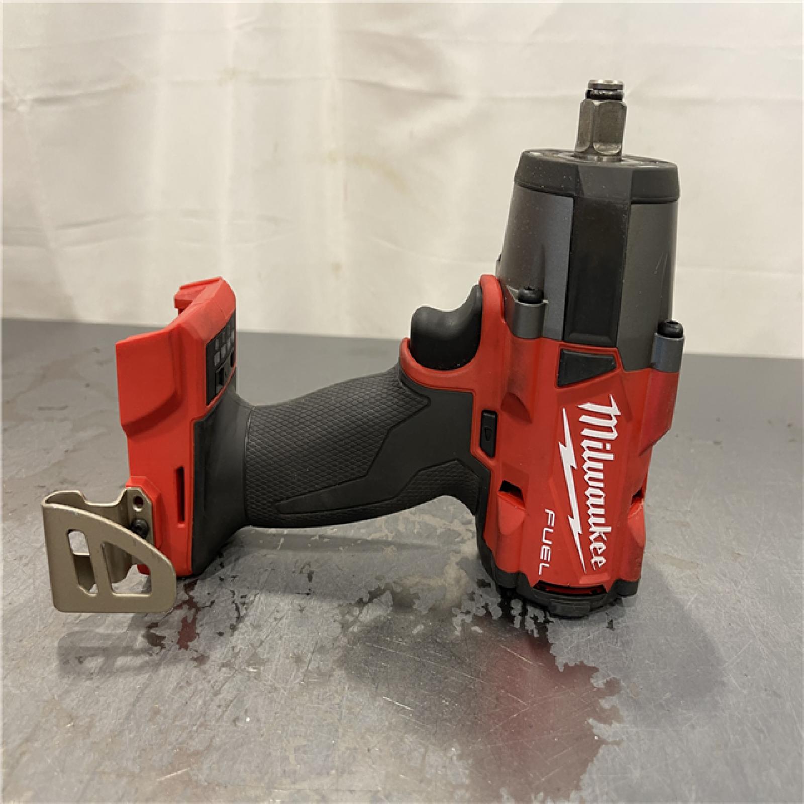 AS-IS - Milwaukee M18 FUEL Gen-2 18V Lithium-Ion Brushless Cordless Mid Torque 1/2 in. Impact Wrench w/Friction Ring