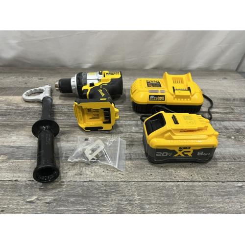 AS-IS DEWALT 20V XR Lithium-Ion Cordless Hammer Drill Kit