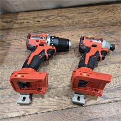 AS-IS Milwaukee M18 Compact Brushless 2-Tool Combo Kit