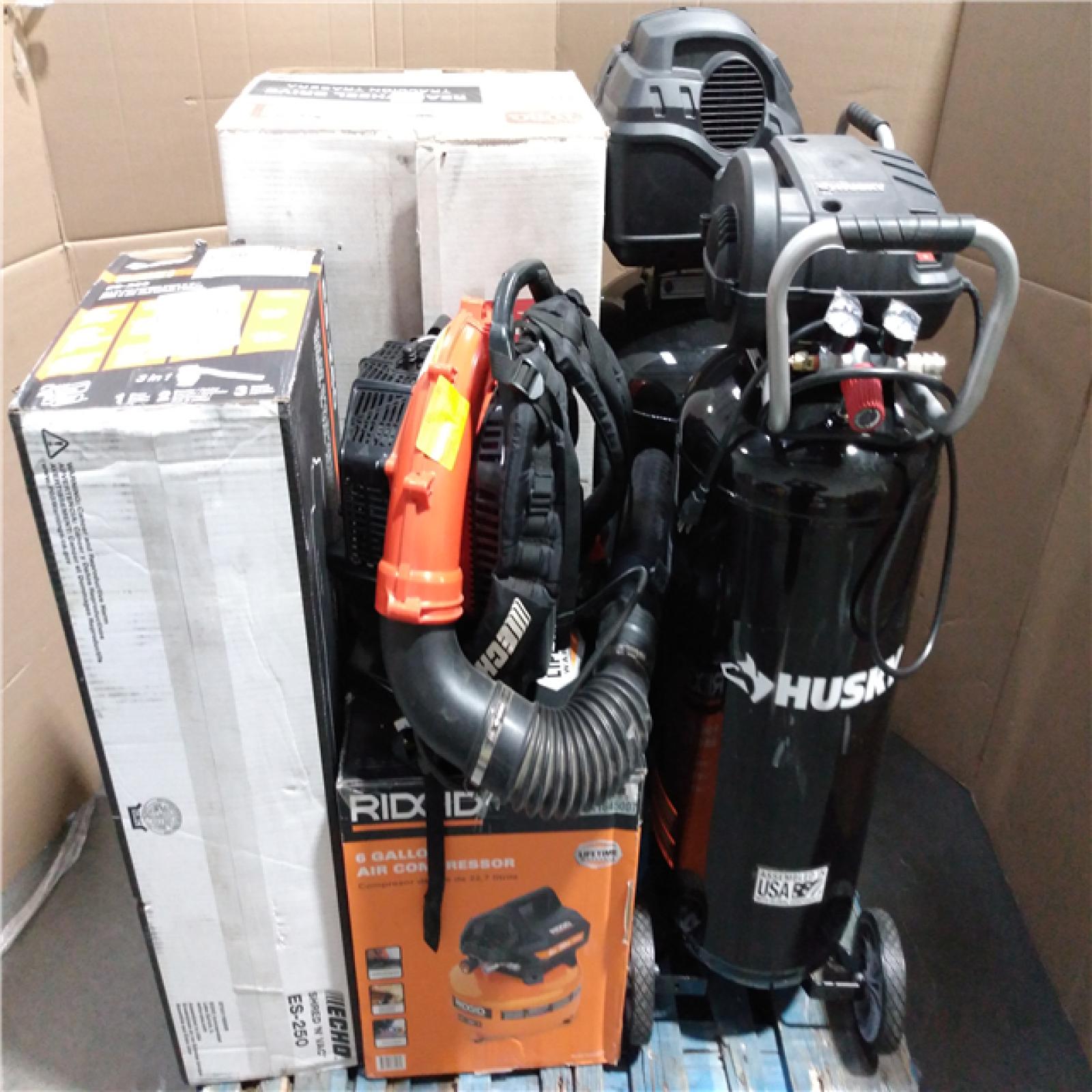 CALIFORNIA AS-IS OUTDOOR POWER EQUIPMENT