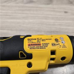 AS-IS DeWalt 20-Volt Cordless 3/8 in. to 1/2 in. Ratchet (Tool-Only)