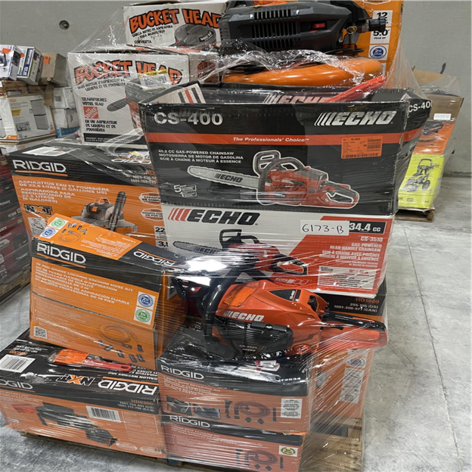 Atlanta Location As-Is Power Tools Partial Truckload (13 Pallets) 6175-B