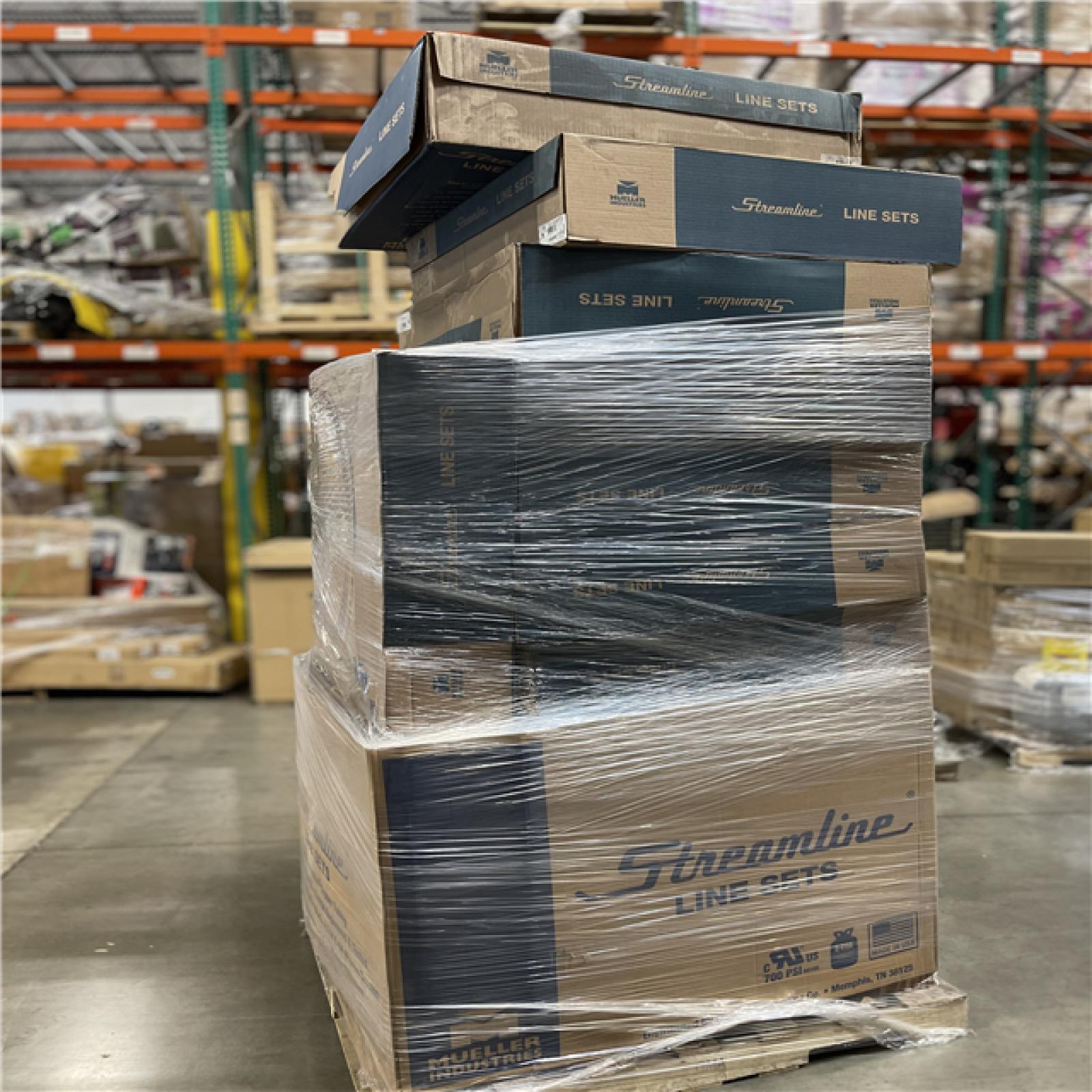 DALLAS LOCATION- AS-IS Mueller Industries 3/8 in. x 1-1/8 in. x 3/8 in. x 50 ft. Air Conditioner Line Set (13 UNITS)