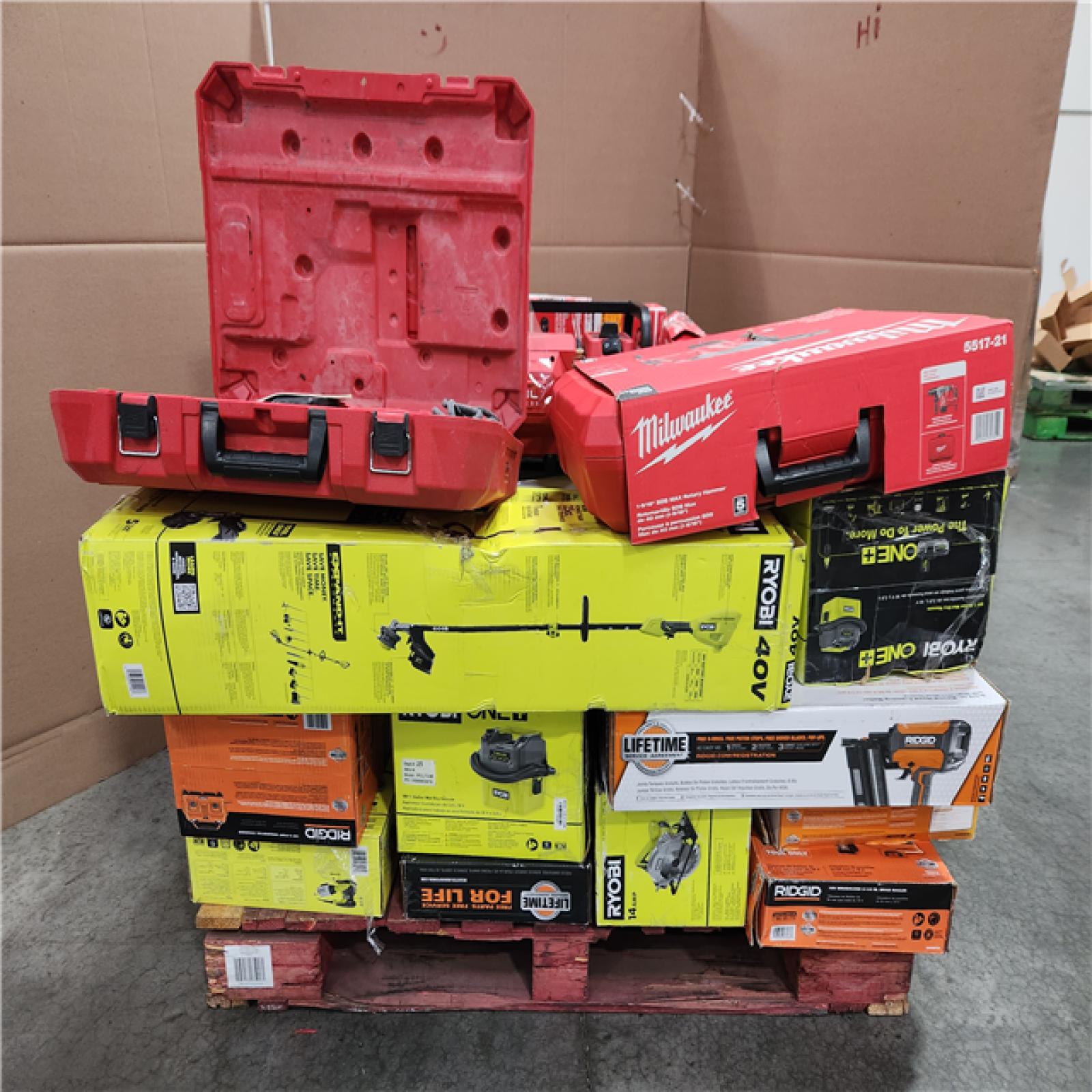 CALIFORNIA AS-IS TOOL PALLET