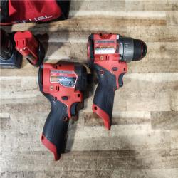 HOUSTON LOCATION - AS - IS Milwaukee 2 Tool Combo Kit W/ (2) Battery & Charger