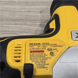 AS-IS DEWALT 20V MAX XR Cordless Barrel Grip Jigsaw (Tool Only)