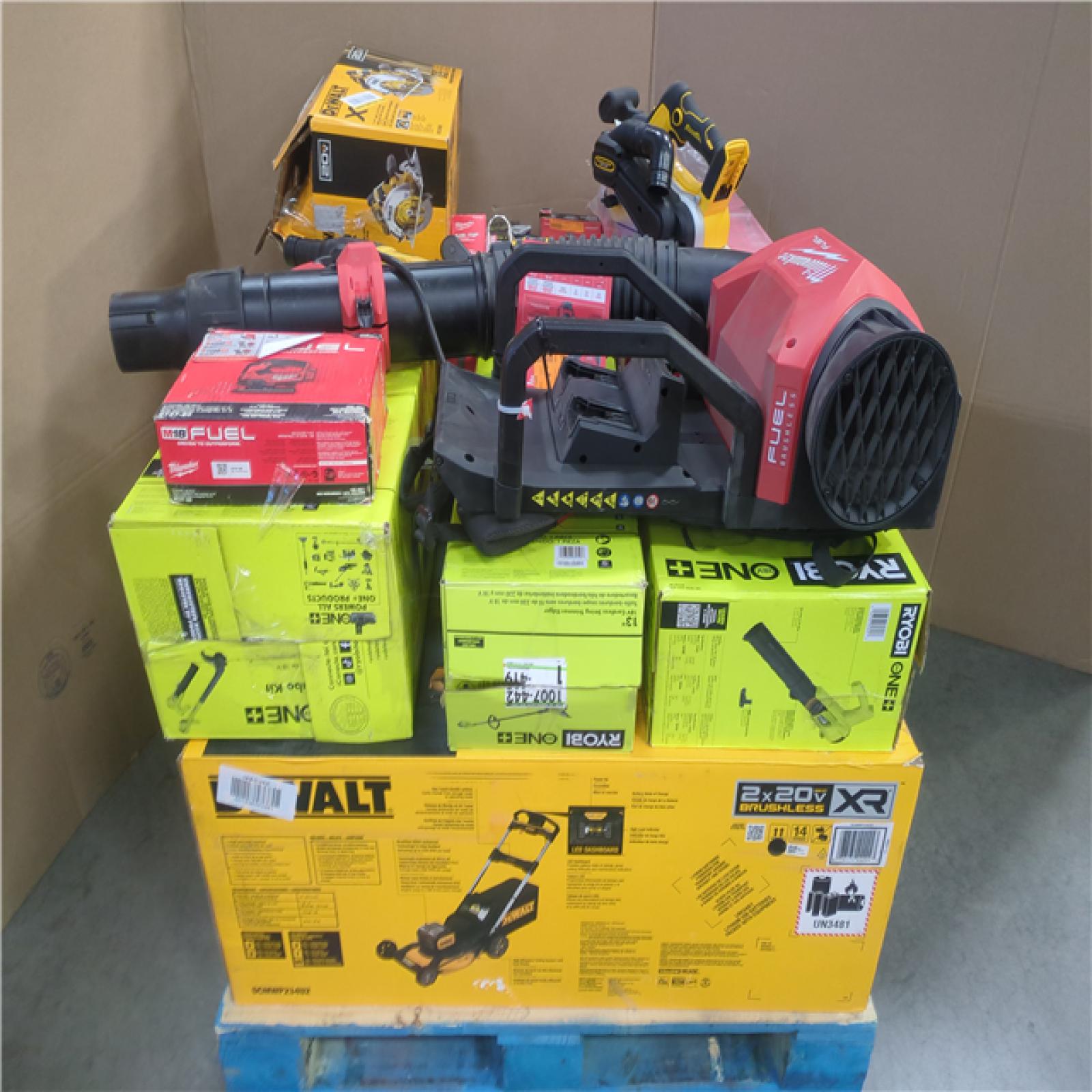 CALIFORNIA AS-IS TOOL PALLET