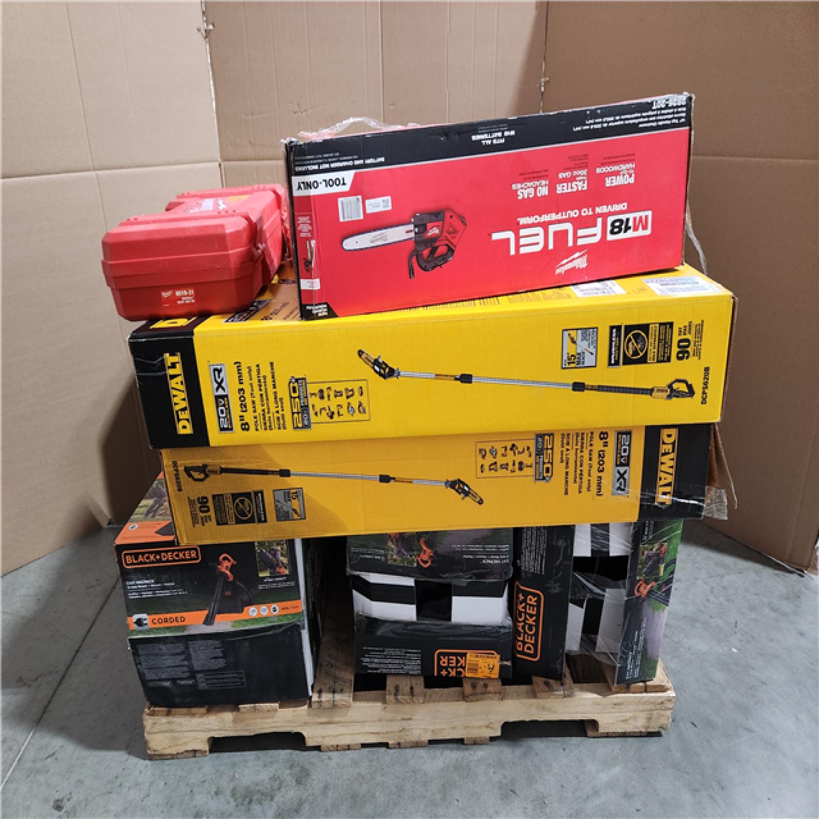 CALIFORNIA  AS-IS TOOL PALLET