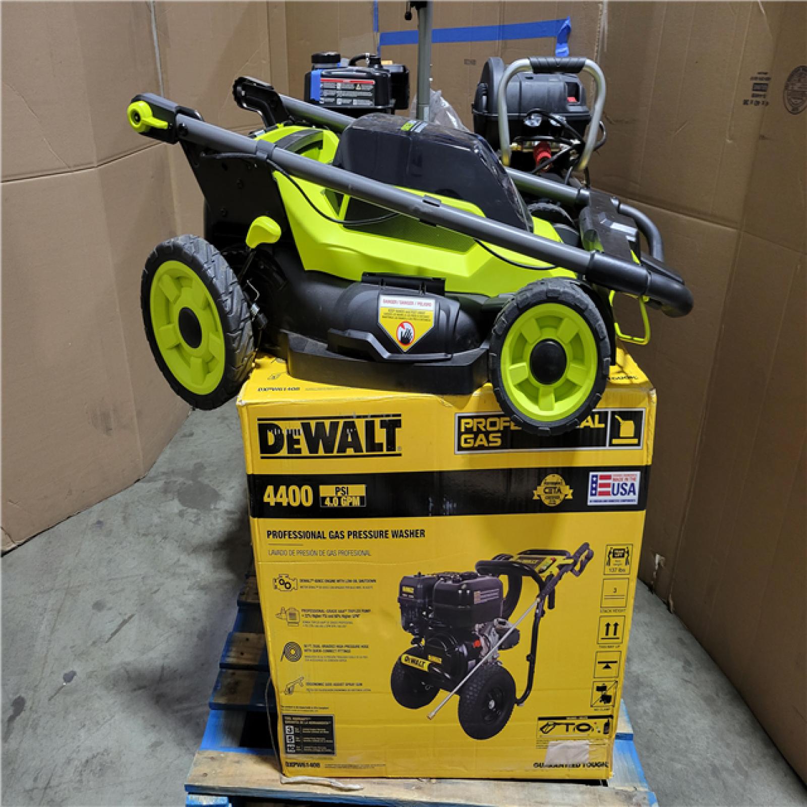 CALIFORNIA AS-IS OUTDOOR POWER EQUIPMENT
