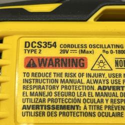 AS-IS DEWALT ATOMIC 20V MAX Cordless Brushless Oscillating Multi Tool Kit
